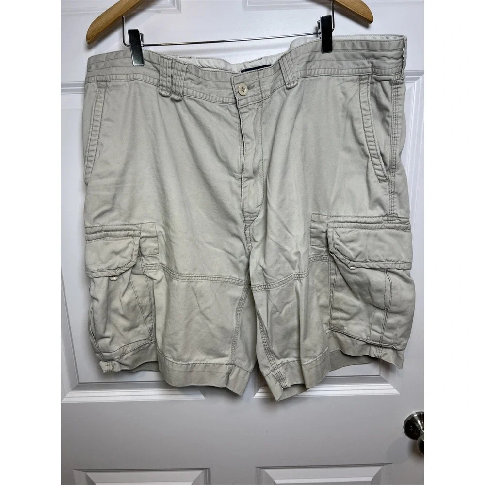 Polo RL Gellar Fatigue Cargo Shorts 42 Gray Heavyweight Military Utility Prep